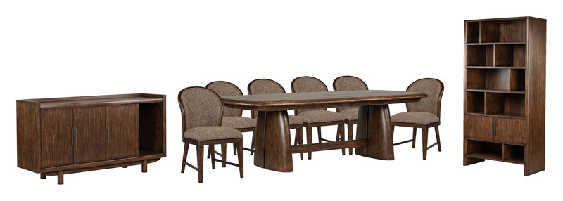 Belville - Extendable Trestle Dining Table Set