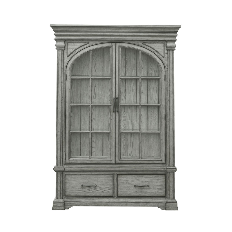 Madison Ridge - China Cabinet - Light Oak