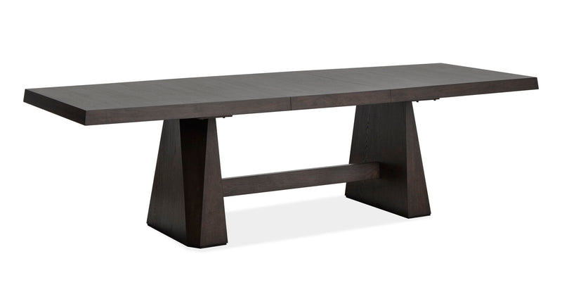 Tauren - 8 Piece Extendable Double Pedestal Dining Table Set