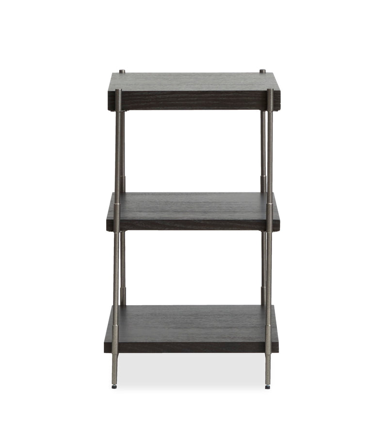 Spencer - Rectangular Accent Table - Dark Briarsmoke
