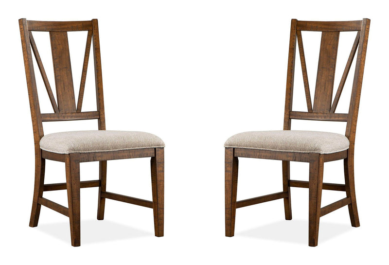 Bay Creek - Dining Side Chair With Upholstered Seat (Set of 2) - Toasted Nutmeg