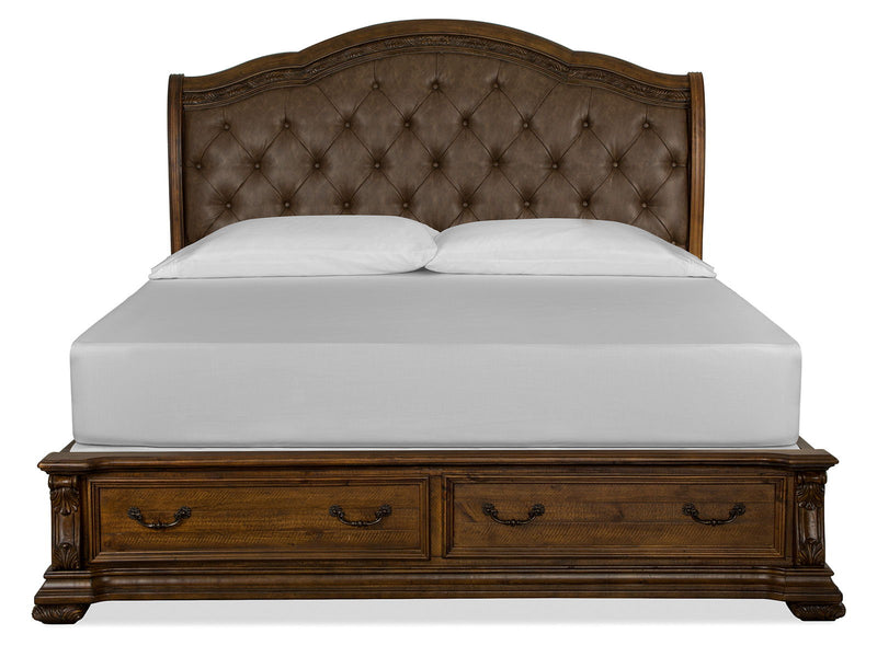 Durango - Upholstered Sleigh Storage Bedroom Set