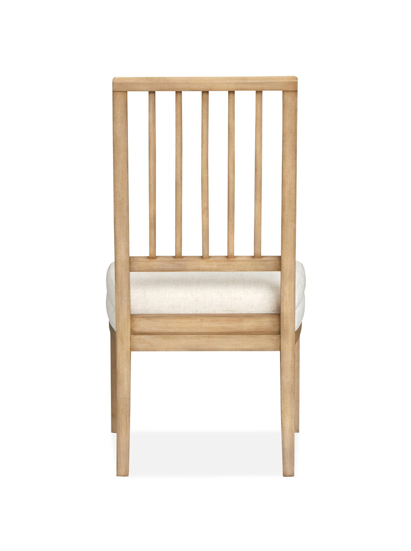 Coventry - Upholstered Side Chair With Solid Wood Back (Set of 2) - Honey Wheat
