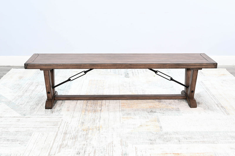 Doe Valley - Yellowstone Bench With Turnbuckles - Buckskin