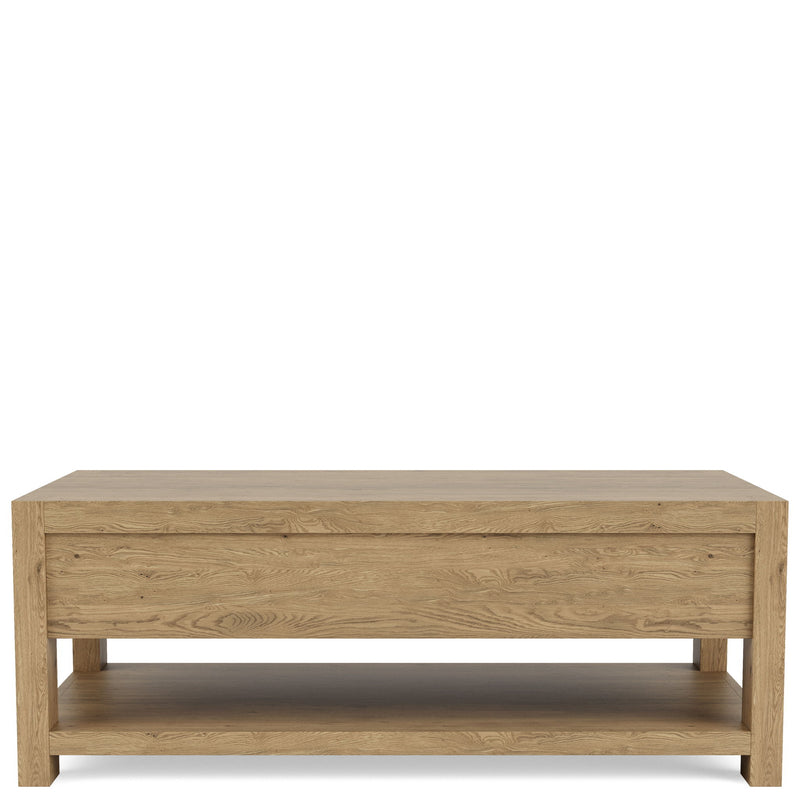 Davie - Rectangular Cocktail Table - Light Brown