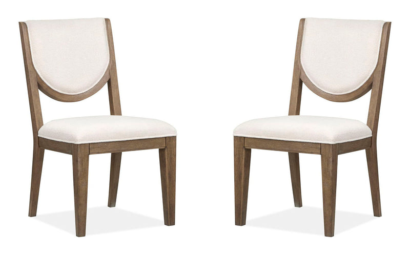 Westbourne - Upholstered Side Chair (Set of 2) - Dark Umber
