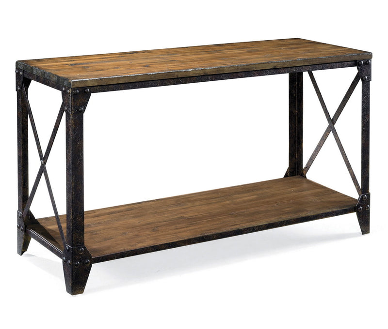Pinebrook - Rectangular 2 Braking Casters Cocktail Table Set