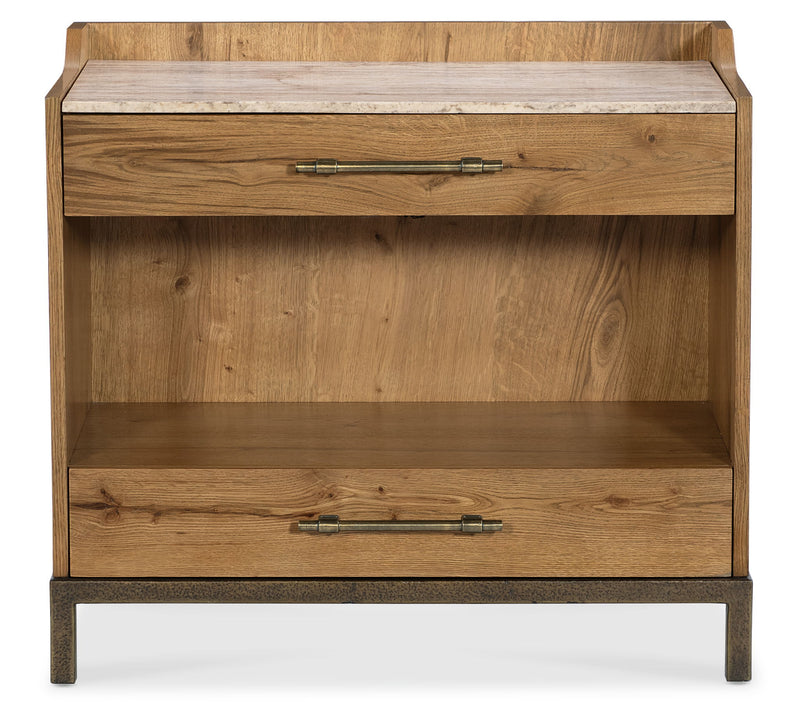 Cashiers - Open Nightstand - Almond
