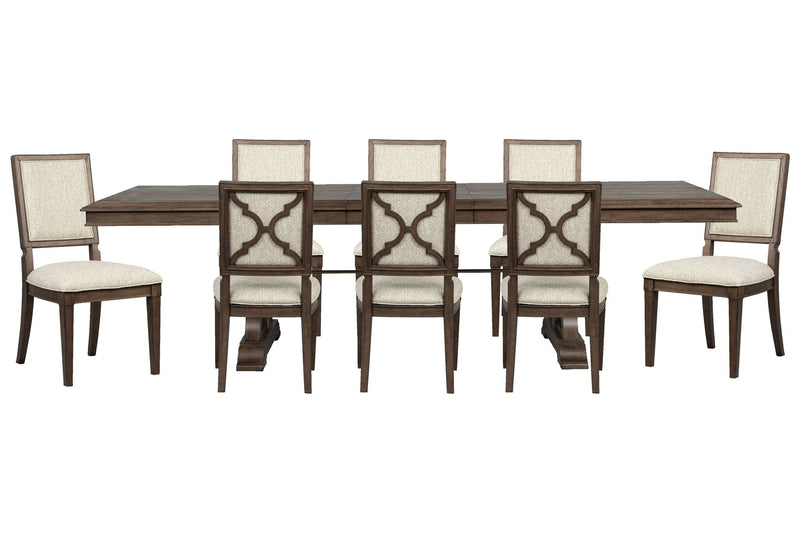 Jubilee - Extendable Trestle Dining Table Set