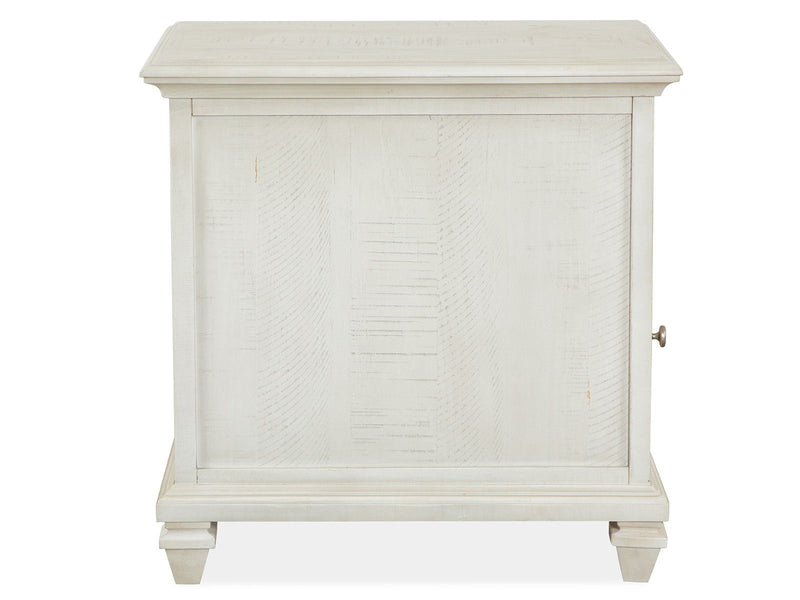 Newport - Chairside End Table - Alabaster