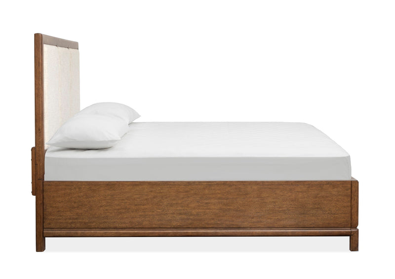 Ridgefield - Complete Panel Storage Bed With Upholstered Headboard