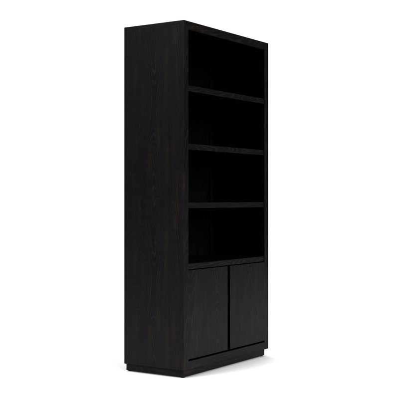 Westwood Dark - Bookcase - Whiskey / Ebony Whiskey Oak