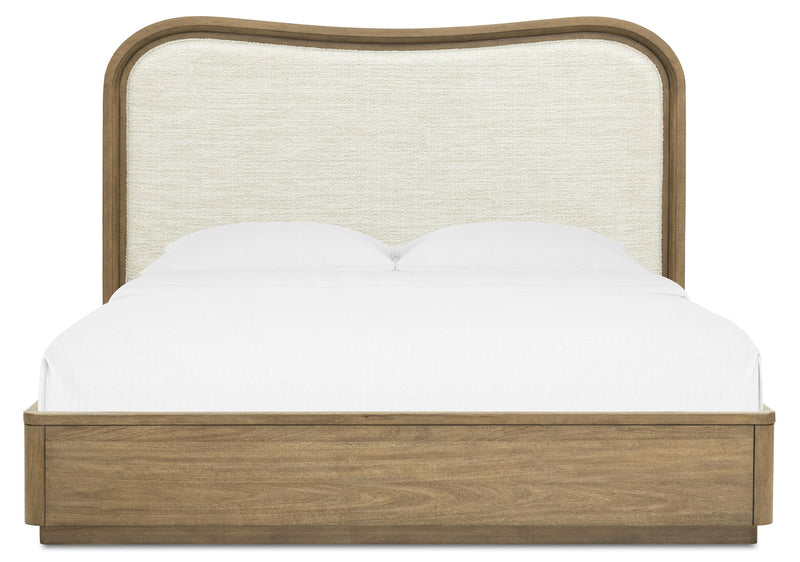 Leeza - Bedroom Set With Upholstered Panel Bed