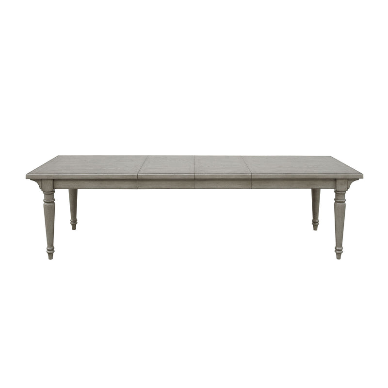 Madison Ridge - Farmhouse Leg Table - Light Oak