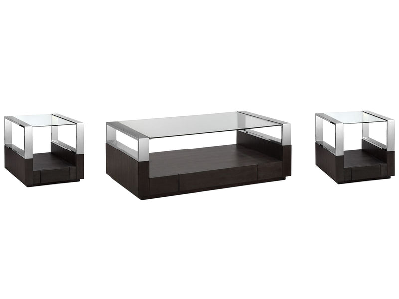 Revere - Rectangular Cocktail Table Set