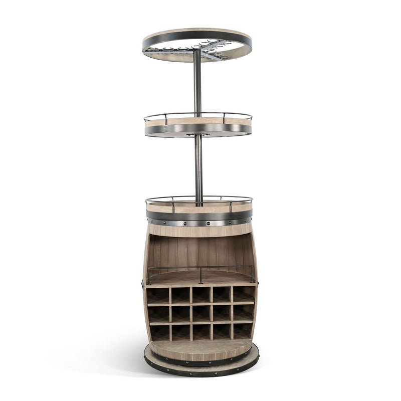 Barrel Bar With Swivel - Wheat