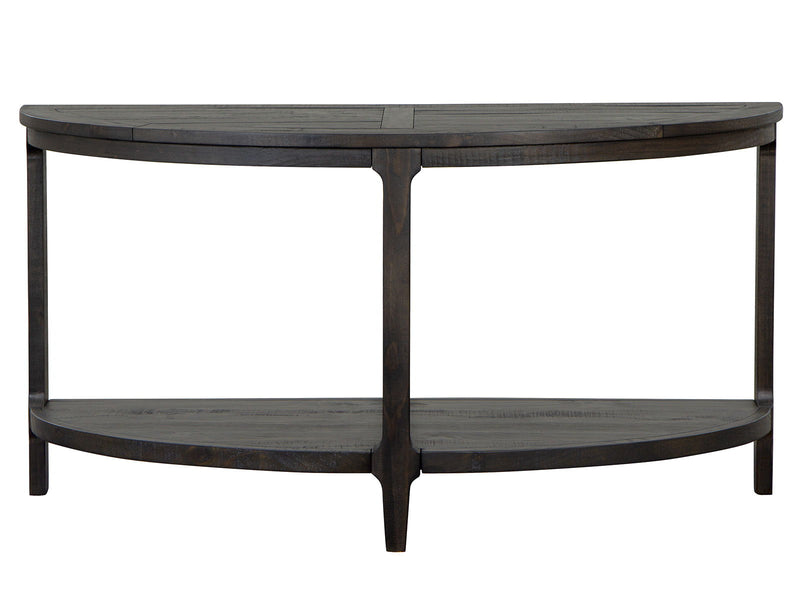 Boswell - Demilune Sofa Table - Peppercorn