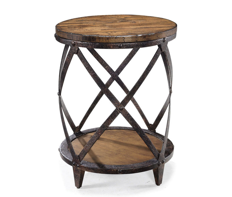 Pinebrook - Rectangular 2 Braking Casters Cocktail Table Set