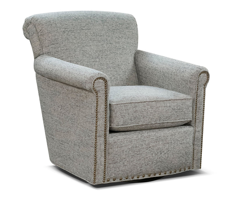 Jakson - Swivel Chair With Nails
