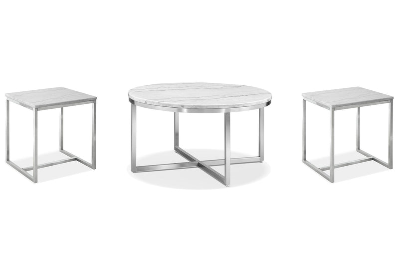 Esme - Round Cocktail Table Set