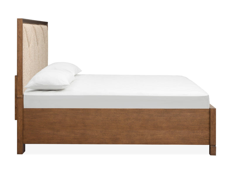 Callisto - Upholstered Panel Storage Bed