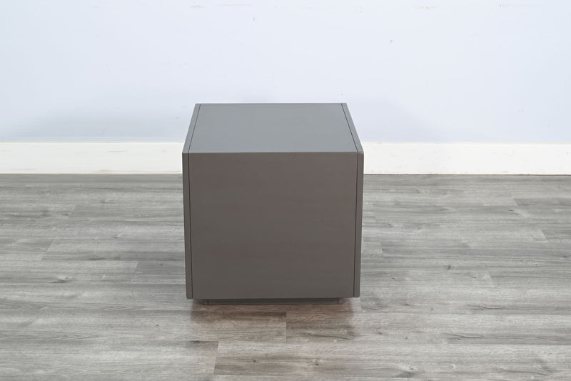 Modern Square Table With Open Storage
