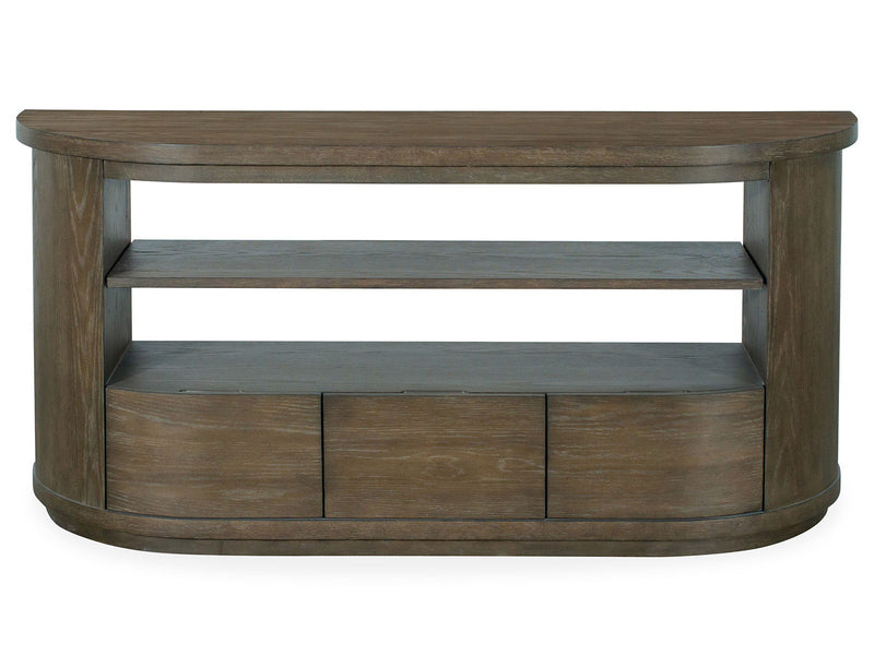 Bosley - Demilune Sofa Table - Porpoise