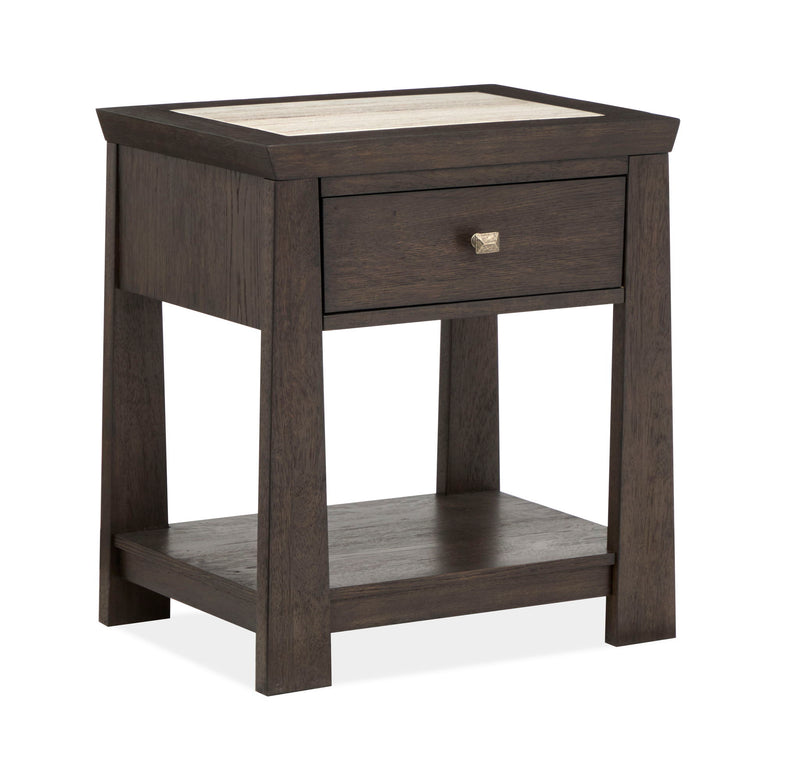 Tauren - Open Nightstand - Coffee Bean
