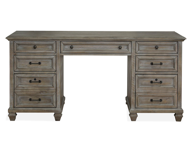 Lancaster - Executive Desk - Dove Tail Gray