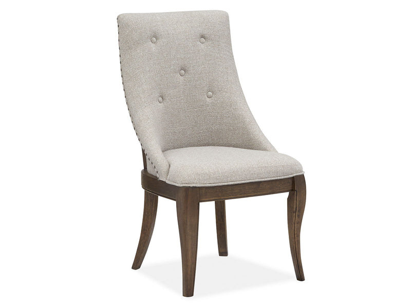 Roxbury Manor - Dining Arm Chair With Upholstered Seat and Back (Set of 2) - Homestead Brown