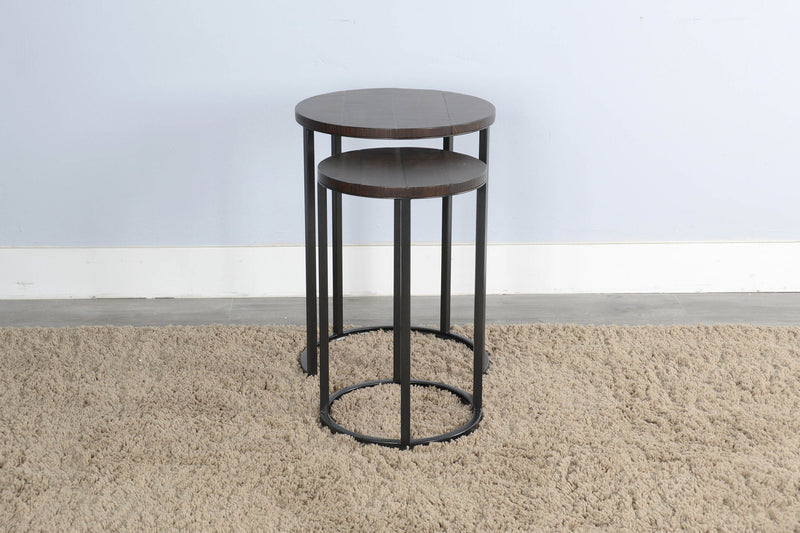 Homestead - Nesting Table Set - Dark Brown