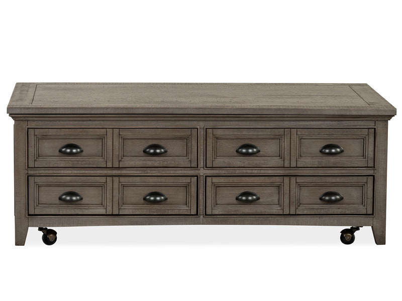 Paxton Place - Lift Top Storage Caster Cocktail Table Set