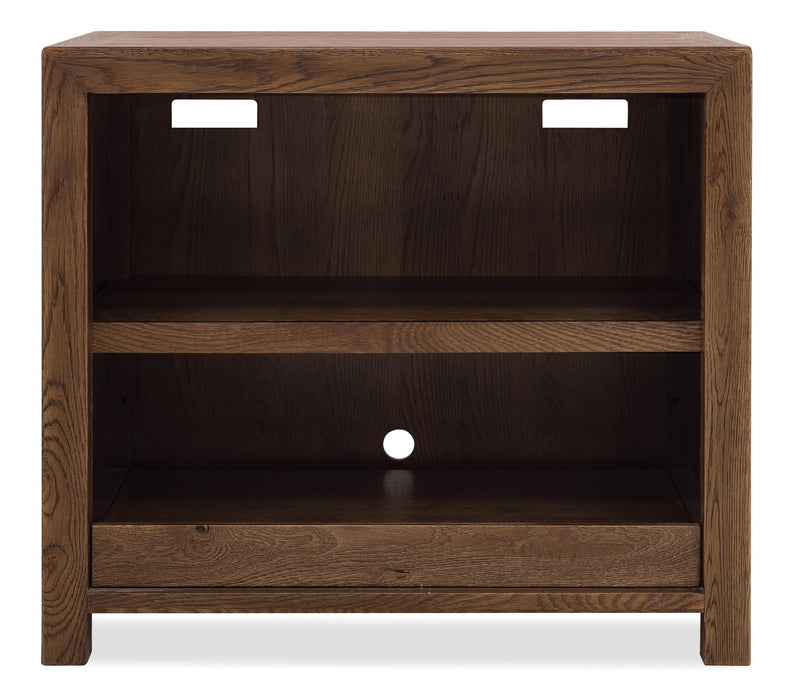Driftwood - Open Shelf Cabinet