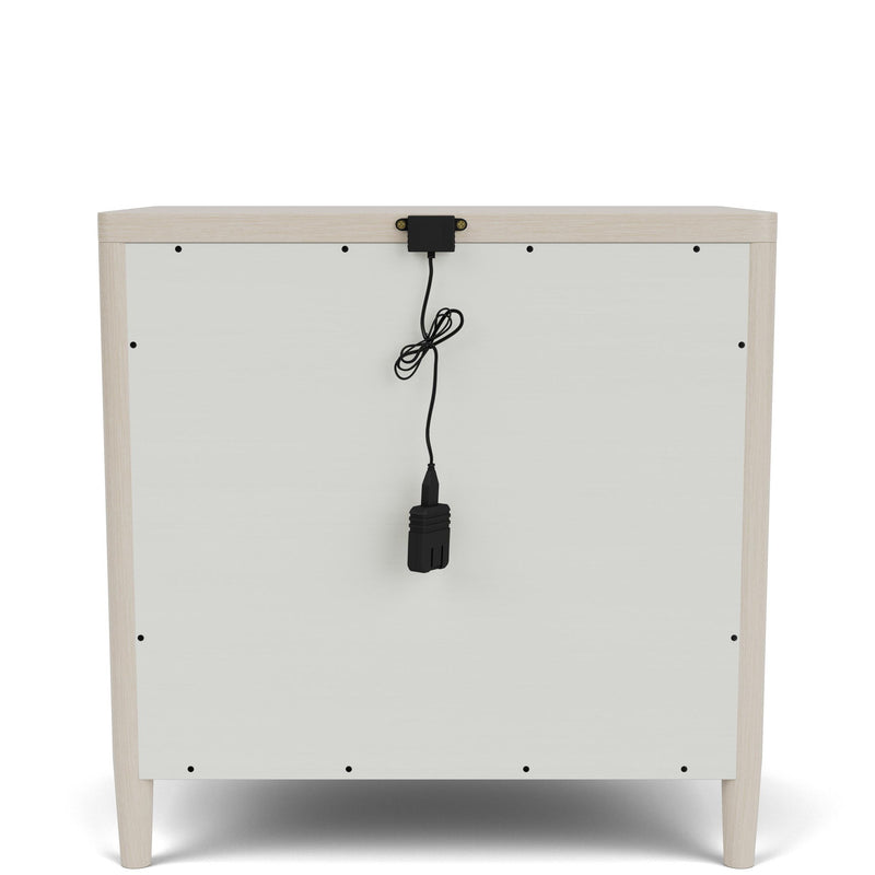 Laguna - 3 Drawer Nightstand - Beige