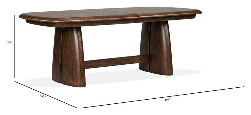 Belville - Extendable Trestle Dining Table Set