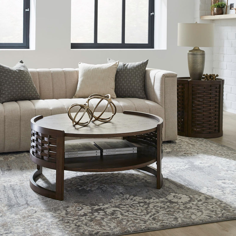 Warren Park - Optional 3 Piece Set - Coffee Brown