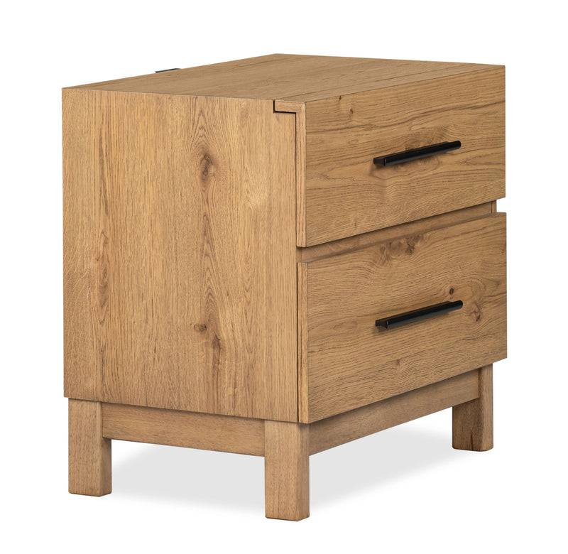 Davenport - Drawer Nightstand - Rustic Caramel