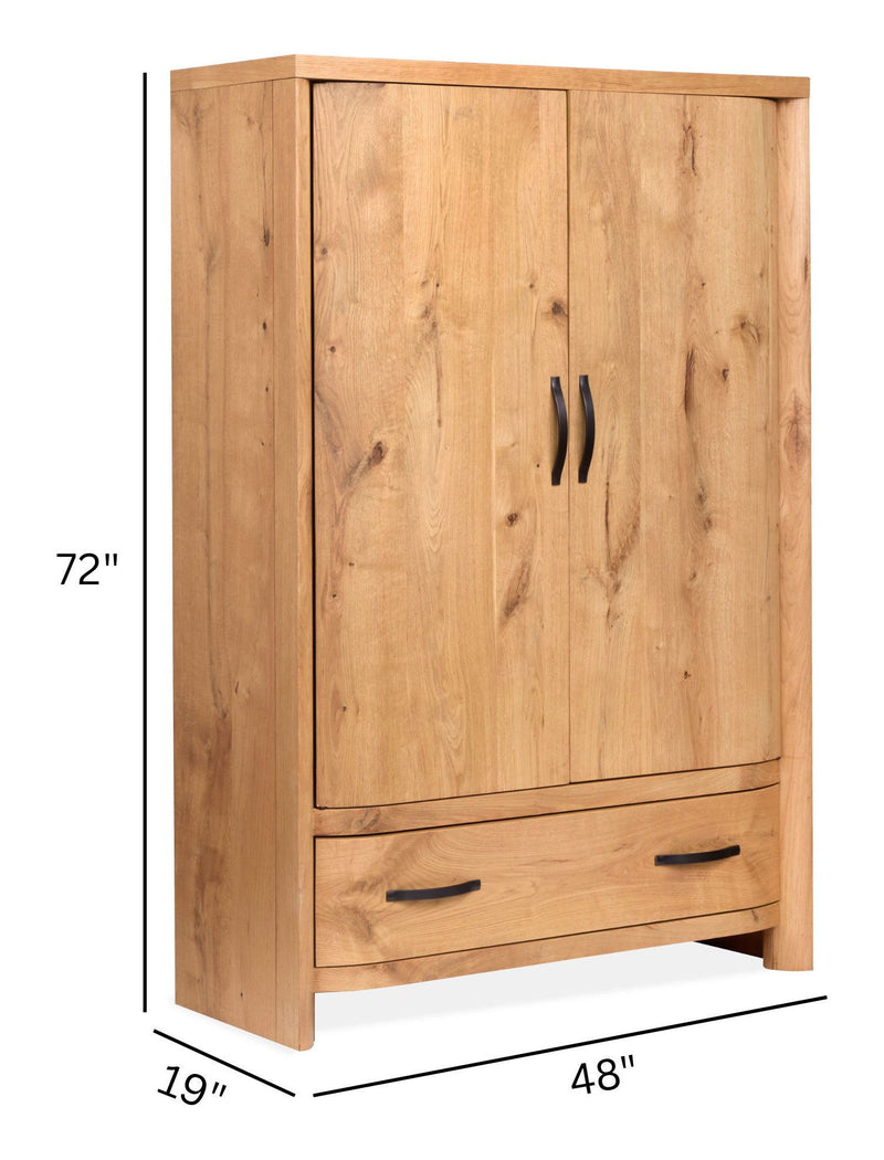 Laramie - Armoire - Honey Wheat