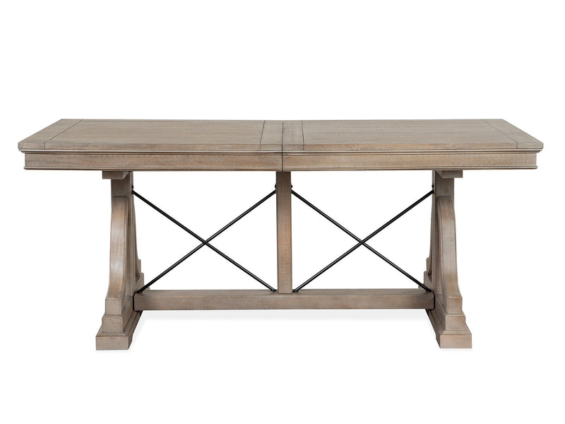Paxton Place - Trestle Dining Table - Dovetail Gray