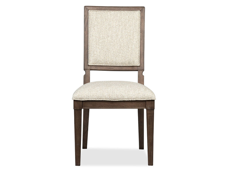 Jubilee - Upholstered Side Chair (Set of 2) - Brown / White