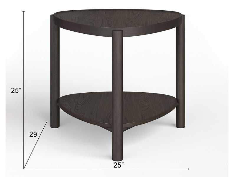 Hadleigh - Shaped Accent End Table