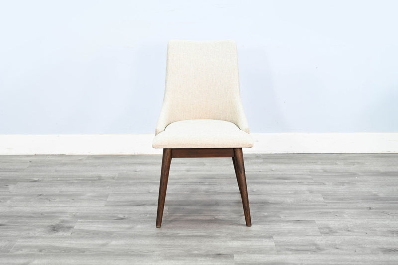 American Modern - Upholstered Cushion Seat Dining Chair (Set of 2) - Walnut
