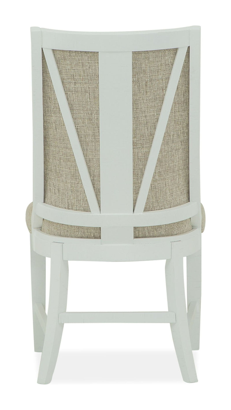 Heron Cove - Upholstered Host Side Chair (Set of 2) - Chalk White