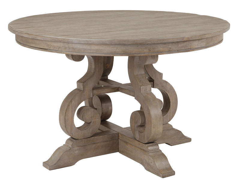 Tinley Park - 48" Round Dining Table - Dove Tail Gray