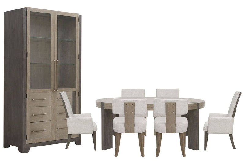 Anderson Park - Round Dining Table Set With Kilsmos Chairs