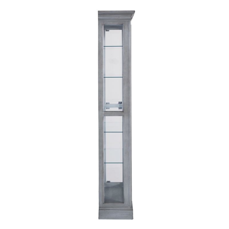 Pulaski Accents - Side Entry Curio Cabinet - Gray