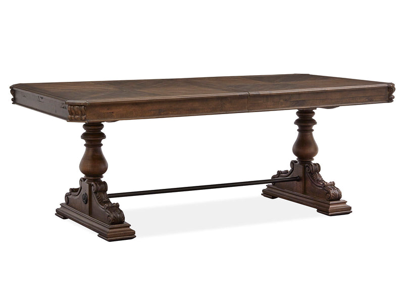 Durango - Trestle Dining Table - Willadeene Brown