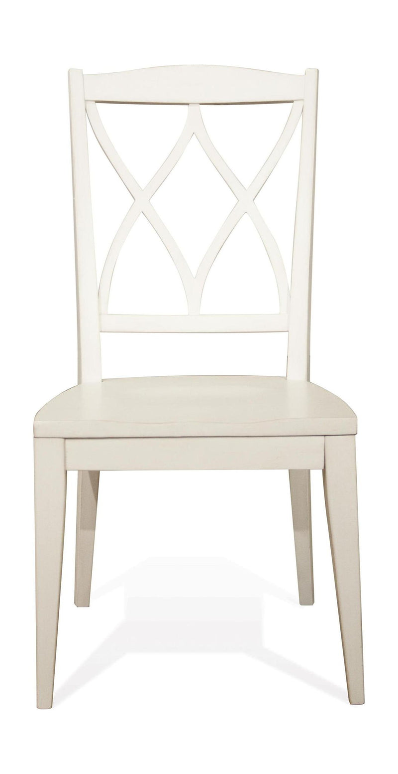 Myra - Back Side Chair (Set of 2) - Paperwhite