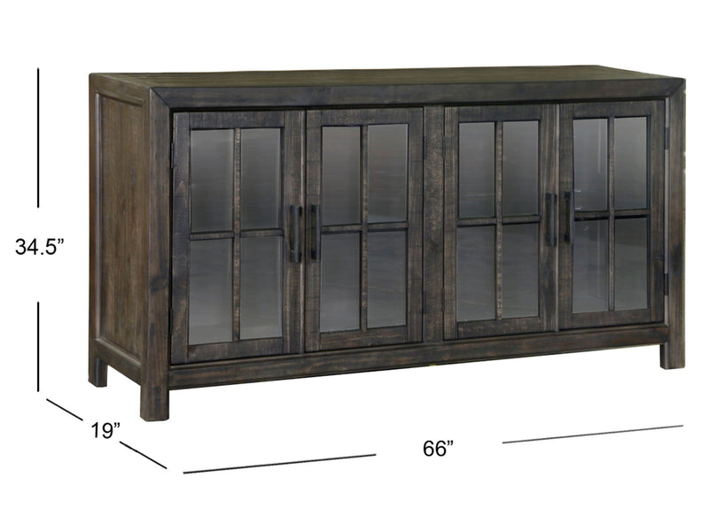 Bellamy - Buffet Curio - Peppercorn