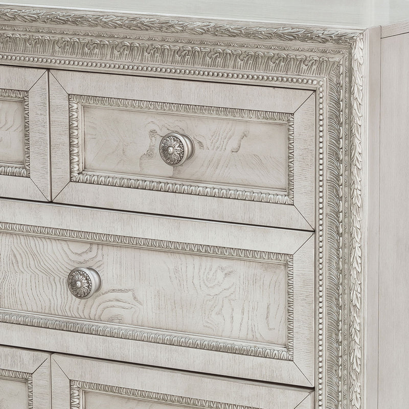 Camila - 8 Drawer Dresser - Creamy White